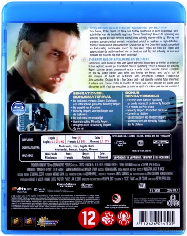 Raport mniejszości [Blu-Ray]