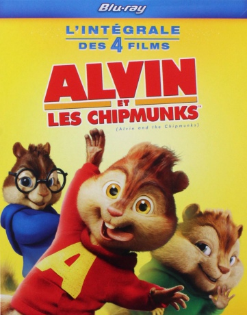 Alvin and the Chipmunks 1-4 (Alvin i wiewiórki) [4xBlu-Ray]