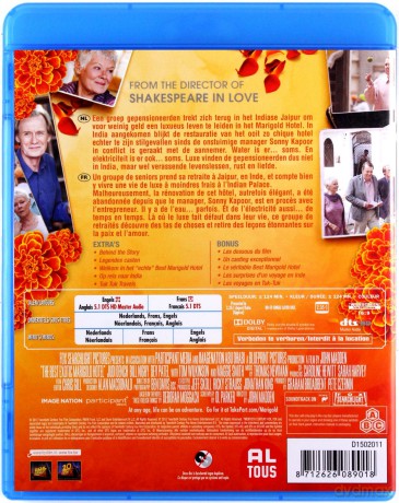 The Best Exotic Marigold Hotel (Hotel Marigold) [Blu-Ray]