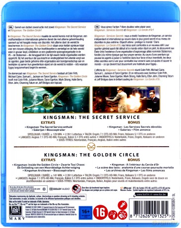Kingsman 1-2 [2xBlu-Ray]