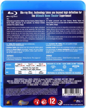 Rising Sun (Wschodzące Słońce) [Blu-Ray]