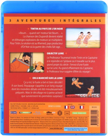 The Adventures of Tintin Vol. 5 (Przygody Tintina) [Blu-Ray]+[DVD]