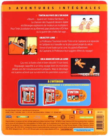 The Adventures of Tintin Vol. 5 (Przygody Tintina) [Blu-Ray]+[DVD]