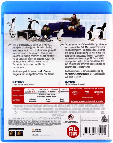 Mr. Popper's Penguins (Pan Popper i jego pingwiny) [Blu-Ray]