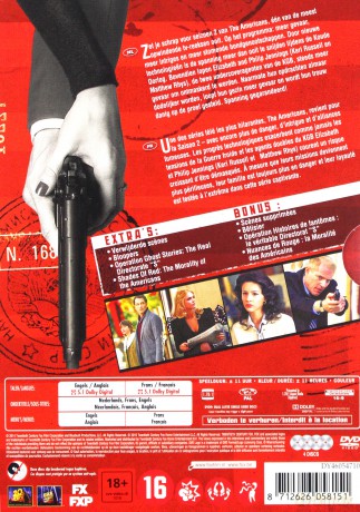 The Americans Season 2 (Zawód: Amerykanin) [4DVD]