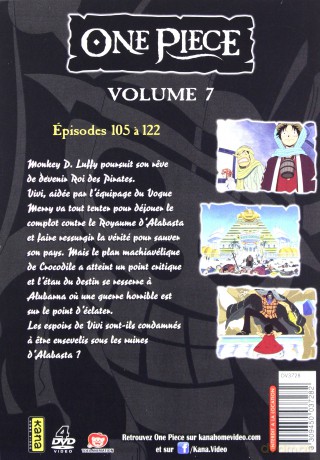One Piece Vol. 7 [4DVD]
