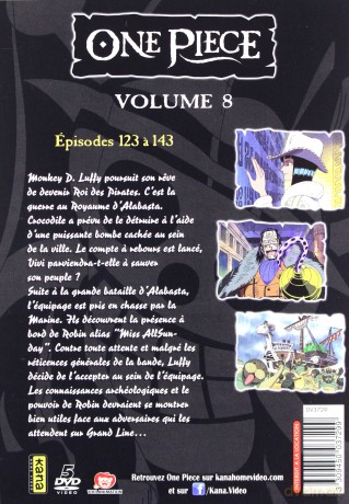 One Piece Vol. 8 [5DVD]