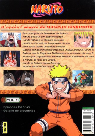 Naruto Vol. 11 (Episodes 131-143) [3DVD]