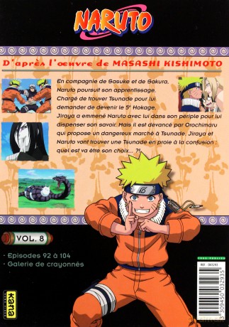 Naruto Vol. 8 [3DVD]