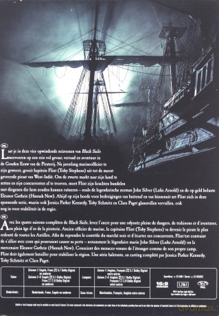 Black Sails Season 1-4 (Piraci) [15DVD]
