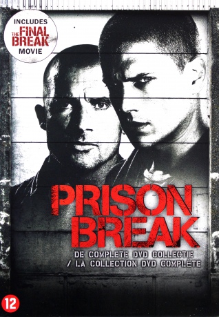Prison Break Season 1-4 (Skazany na śmierć) [23DVD]