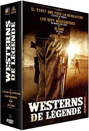 Jesse James | The Magnificent Seven | A Fistful of Dynamite | The Alamo (Jesse James / Siedmiu wspaniałych / Garść dynamitu / Alamo) [BOX] [4DVD]