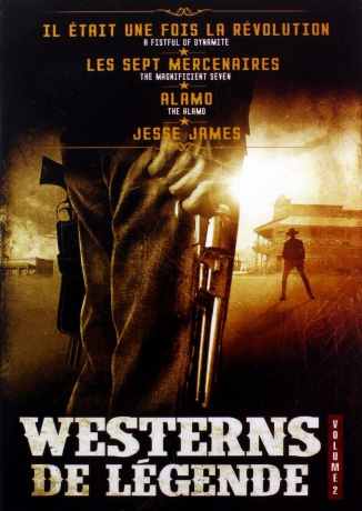 Jesse James | The Magnificent Seven | A Fistful of Dynamite | The Alamo (Jesse James / Siedmiu wspaniałych / Garść dynamitu / Alamo) [BOX] [4DVD]