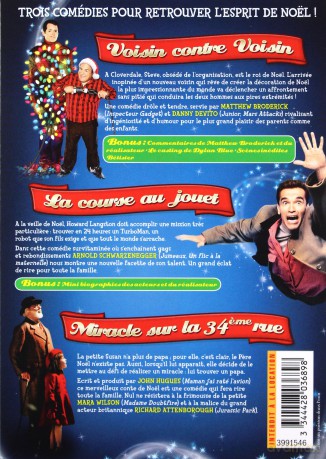 Deck the Halls / Jingle All the Way / Miracle on 34th Street (Wesołych Świąt / Świąteczna gorączka / Cud na 34. Ulicy) [3DVD]