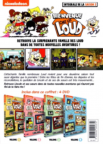 The Loud House: Season 2 (Harmidom) [BOX] [4DVD]