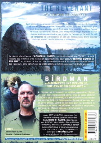 The Revenant / Birdman (Zjawa) [2DVD]