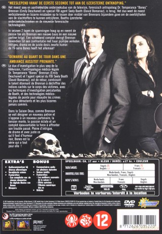 Bones Season 2 (Kości) [6DVD]