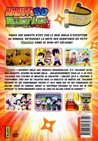 Naruto SD: Rock Lee & His Ninja Pals Vol. 2 [5DVD]
