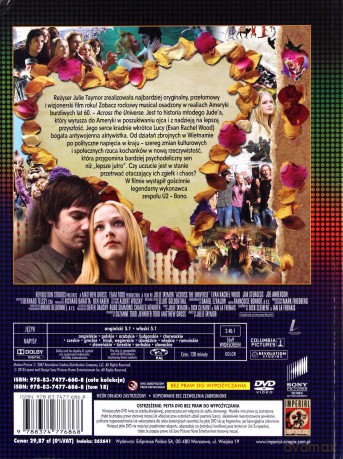 Across The Universe  (Musicale) (booklet) [DVD]