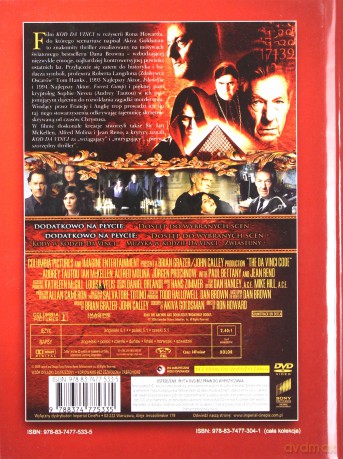 Kod DaVinci (booklet) [DVD]