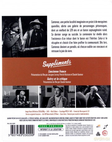 The Treasure of Cantenac [Blu-Ray]