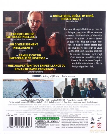 The Mystery of Henri Pick (Tajemnica Henriego Picka) [Blu-Ray]