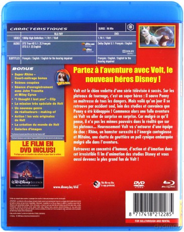 Bolt (Piorun) [Blu-Ray]