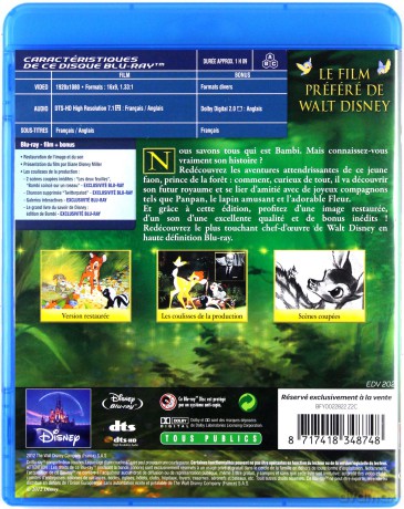 Bambi [Blu-Ray]