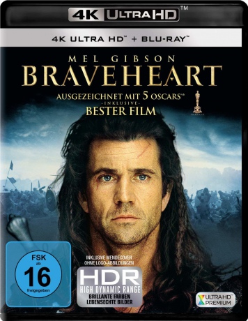 Braveheart - Waleczne Serce [Blu-Ray 4K]+[Blu-Ray]