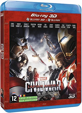 Captain America: Civil War (Kapitan Ameryka: Wojna bohaterów) [Blu-Ray 3D]+[Blu-Ray]