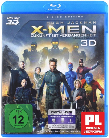 X-Men: Przeszłość, która nadejdzie [Blu-Ray 3D]+[Blu-Ray]