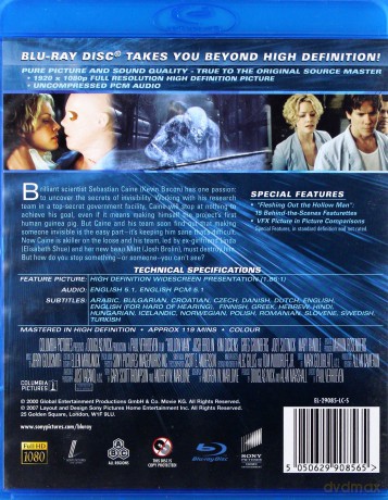 Człowiek widmo [Blu-Ray]