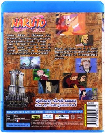 Naruto the Movie 2: Legend of the Stone of Gelel [Blu-Ray]