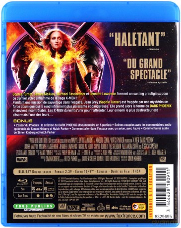 Dark Phoenix (X-Men: Mroczna Phoenix) [Blu-Ray]