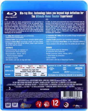I, Robot (Ja, robot) [Blu-Ray]