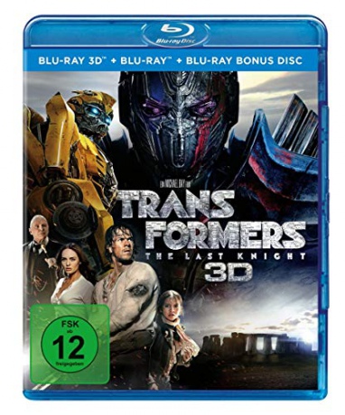 Transformers: The Last Knight (Transformers 5: Ostatni Rycerz) [Blu-Ray 3D]+[Blu-Ray]