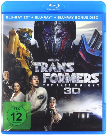 Transformers: The Last Knight (Transformers 5: Ostatni Rycerz) [Blu-Ray 3D]+[Blu-Ray]