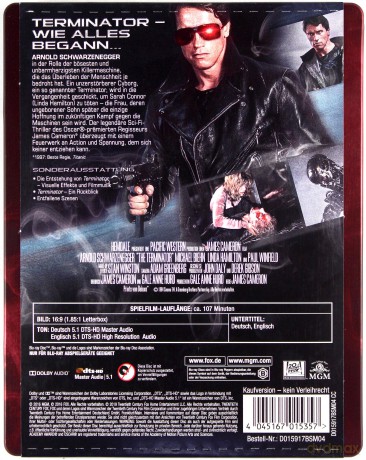 The Terminator (seelbook) (steelbook) [Blu-Ray]
