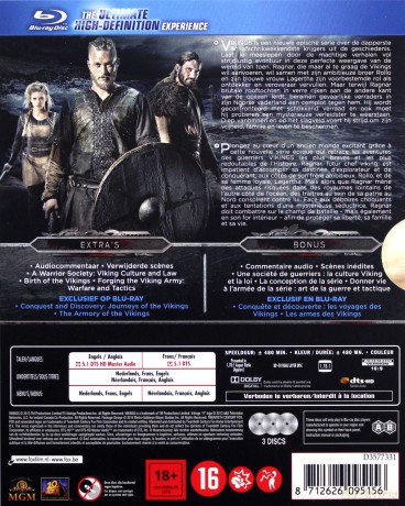 Vikings: Season 1 (Wikingowie) [3xBlu-Ray]