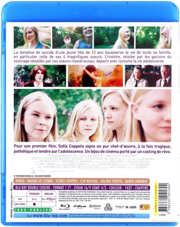 The Virgin Suicides (Przekleństwa niewinności) [Blu-Ray]