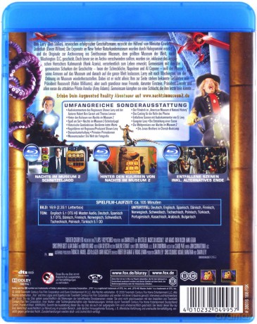 Noc w muzeum 2 [Blu-Ray]