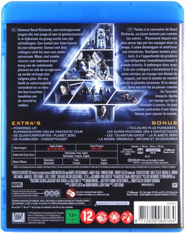 Fantastic Four (Fantastyczna Czwórka) [Blu-Ray]