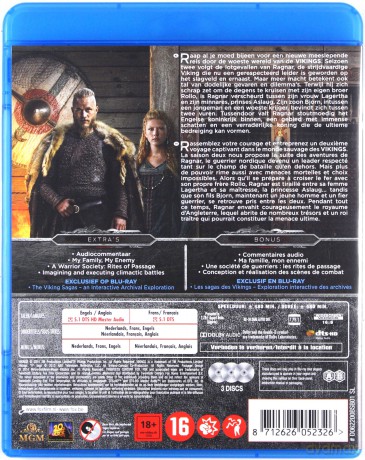 Vikings Season 2 (Wikingowie) [3xBlu-Ray]