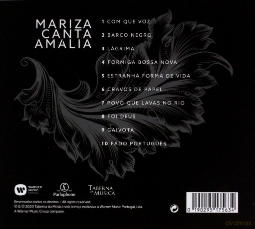 Mariza: Mariza Canta Amália [CD]