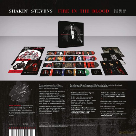 Shakin' Stevens: Fire In The Blood: The Definitive Collection [19CD]