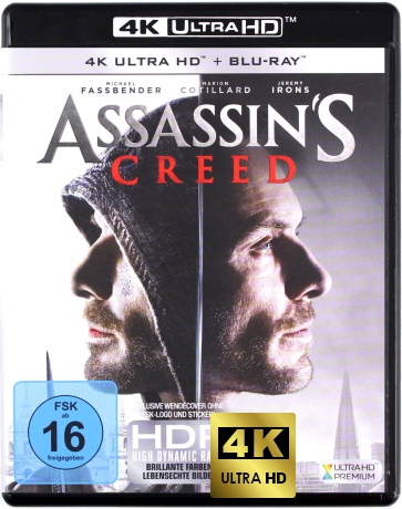 Assassin's Creed [Blu-Ray 4K]+[Blu-Ray]