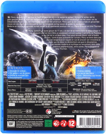 Percy Jackson & The Lightning Thief (Percy Jackson i Bogowie Olimpijscy: Złodziej pioruna) [Blu-Ray]