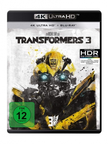 Transformers: Dark of the Moon (Transformers 3) [Blu-Ray 4K]+[Blu-Ray]