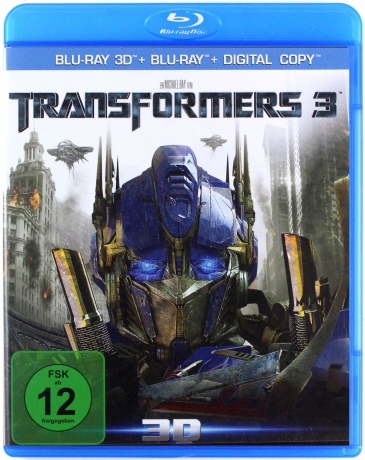 Transformers: Dark of the Moon (Transformers 3) [Blu-Ray 3D]+[2xBlu-Ray]