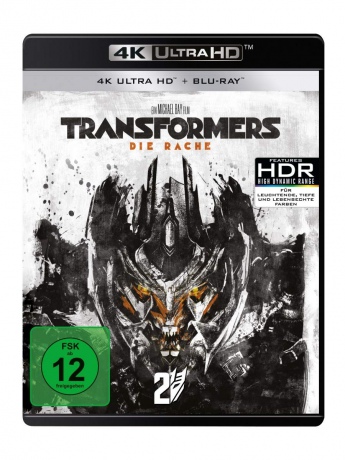 Transformers: Revenge of the Fallen (Transformers: Zemsta upadłych) [Blu-Ray 4K]+[Blu-Ray]